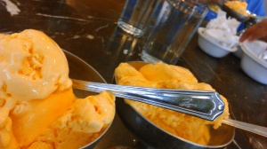 Rich creamy Mango ice cream